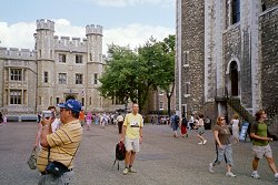 Innenhof des Towers