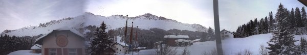 Panoramablick auf das Rothorn-Massiv