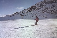 Hauke auf der Piste