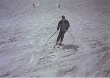 Tobias auf der Piste