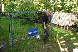 Fußball spielen