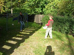 Fußball spielen